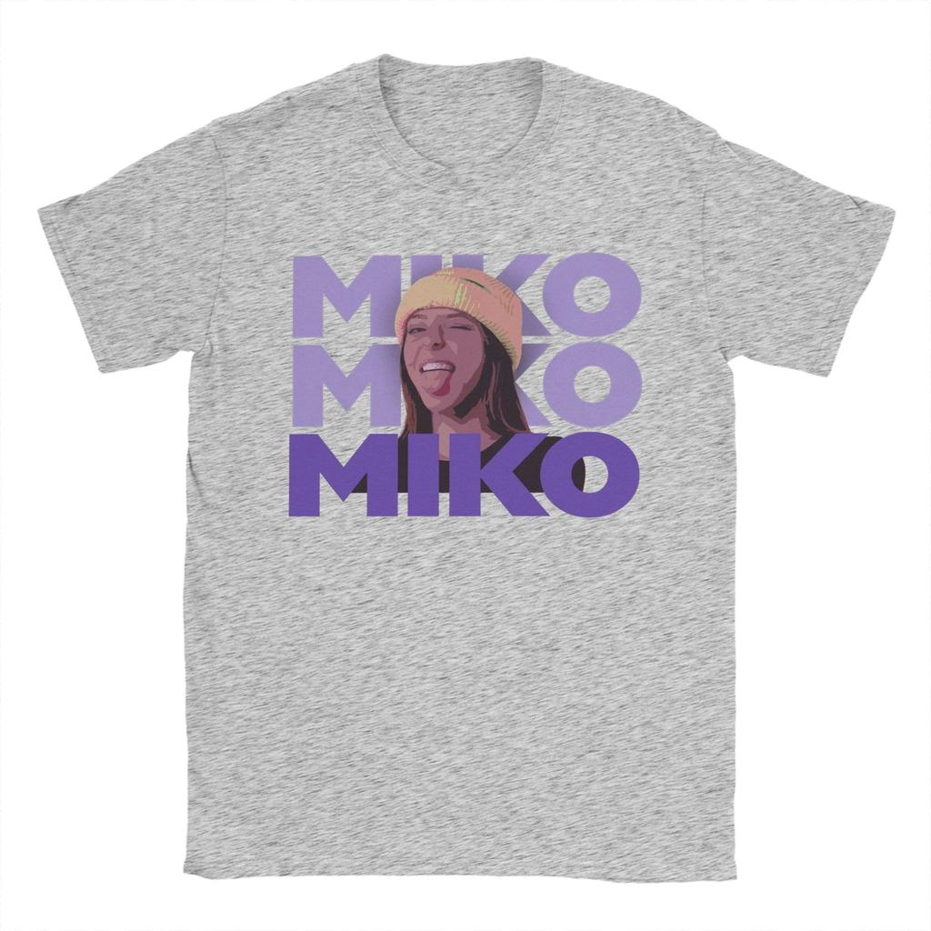 Singer Young Miko Rapper T Shirt for Men 100 Cotton Vintage TShirt Round Collar Tees Short Sleeve Tops Summer