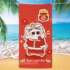 Extra Large Kids Quick Dry Bath Towel Cartoon Character Digital Print Double Sided Flannel Microfiber Beach Towel