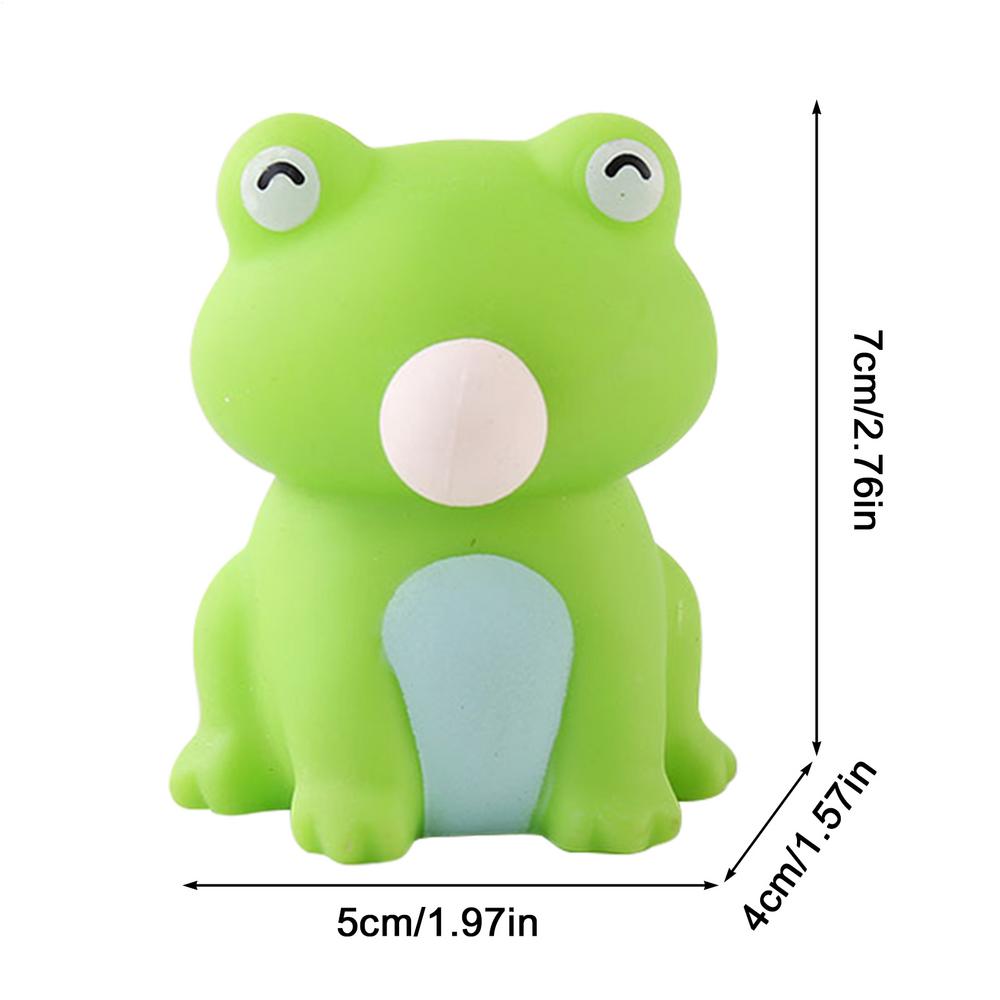

Cartoon Animal Spit Bubbles Pinch Vent Toys Playsetss Squeeze Bubbles blasting Decompression Release Artifact Doll Kid Adult Stress Relief