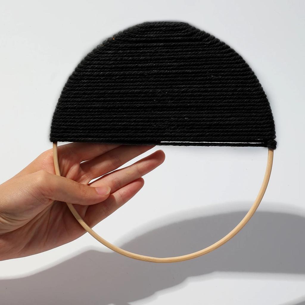 2ks Macrame gobelín Nástěnný Boho domácí dekorace Ideální tapiserie pro nástěnné dekorace Bytové dekorace Dekorace pokojů Estetické