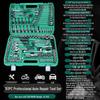 Car Mechanic Socket and Ratchet Wrench Set - 216 Pieces