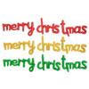 Christmas Candy English Letter Balloon Aluminum Film Balloon Banner  Balloon Arrangement