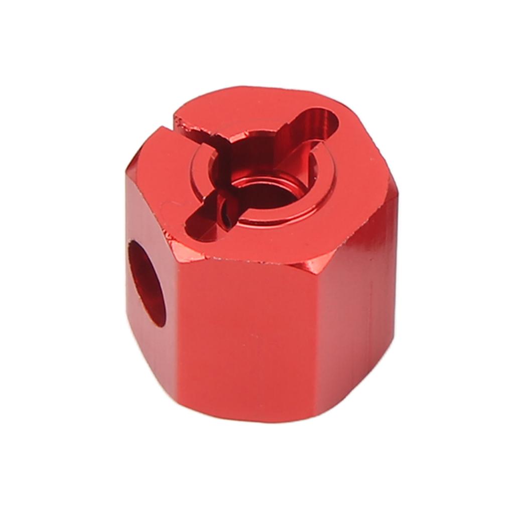 4PCS 12mm Hex Adapter Aluminum Alloy 12mm Wheel Hex Hub Drive Adapters for   SCX10 90046 for D90 1Celsius10 RC Car