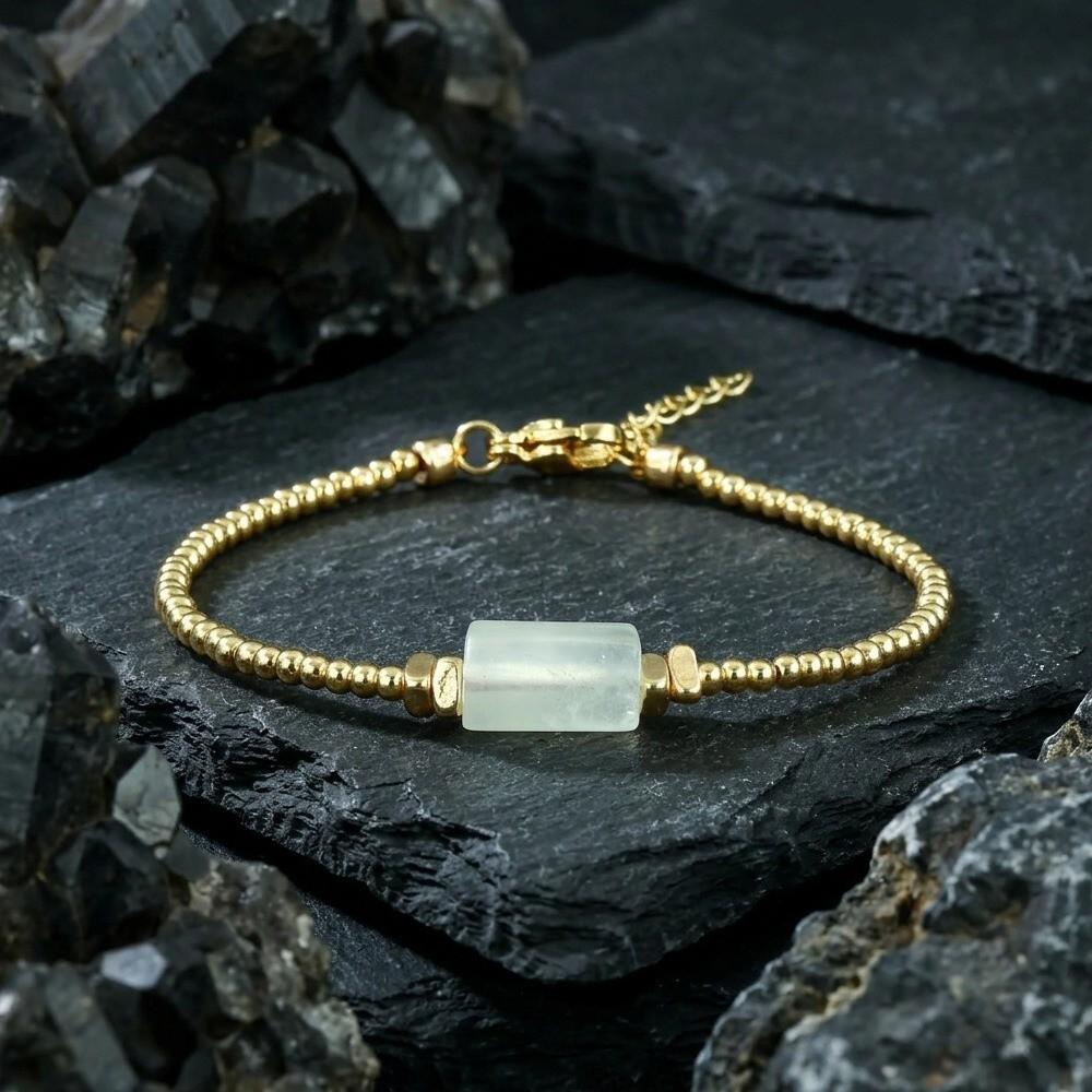 Vintage Crystal Stone Bracelet Adjustable Bead Bracelet Fashion Bohemian Style Bracelet Gifts