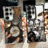 Schlagzeug Rockmusik Beschichtung Handyhülle Für Samsung Galaxy S24 S25 FE S26 Edge S23 Ultra S22 S21 Plus S20 Anti-Fall Airbag Hülle