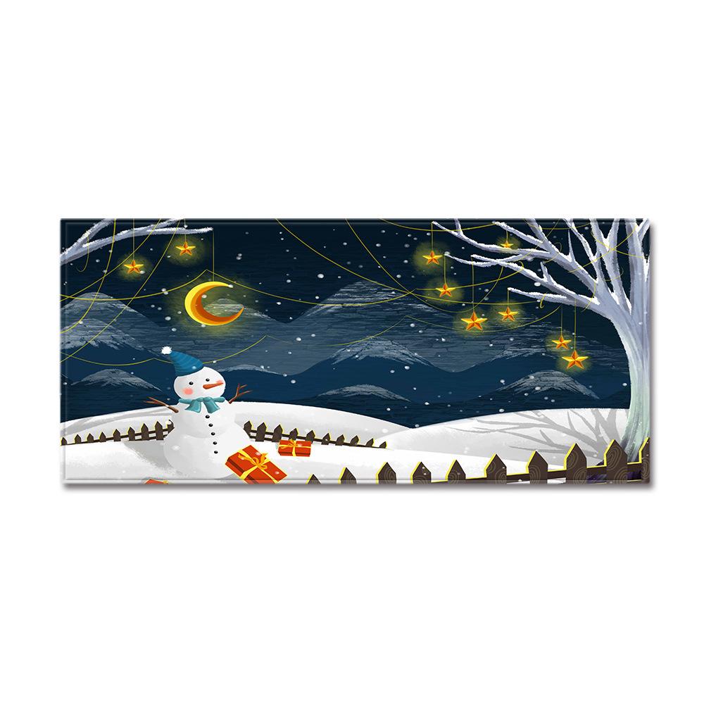 Christmas Kitchen Sand Carpet Doormat Long Floor Mat
