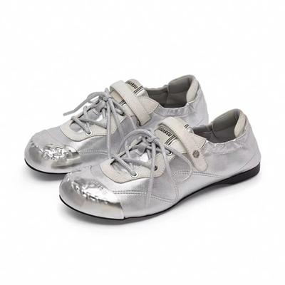 SugarSu Crispy Shoes 25 Spring New Shell Head Ballet Casual Mary Jane Sports Shoes Women