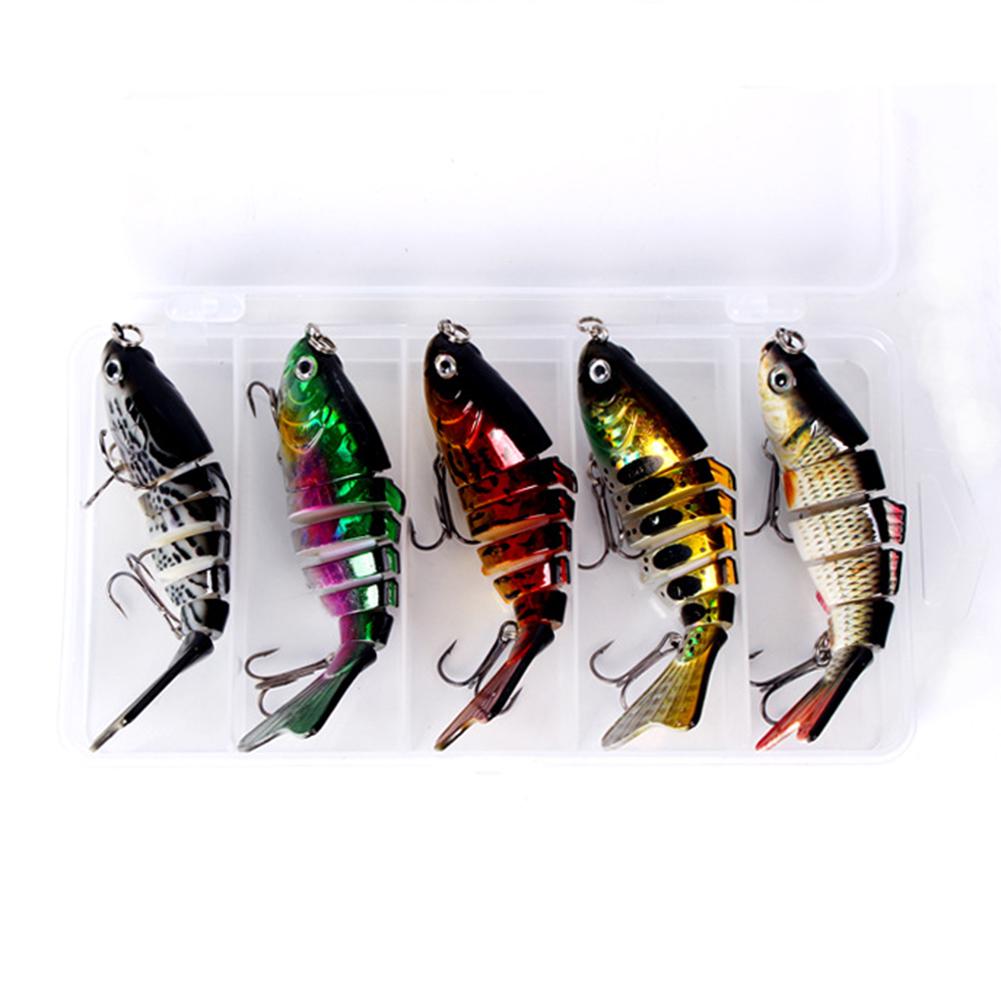 5x Bionic Swimming Fishing Lures baits For All Kinds Of Jointed Bait Multi Fish 5x Bionic Swimming Fishing Lures baits For All Kinds Of Jointed Bait Multi Fish