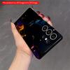 2DFlat Samsung phone case Vivid Liquid Splash Abstract Design Applicable to Galaxy S23 S24 S25ULTRA S26 A12 A14 A15 A16 A54 A55