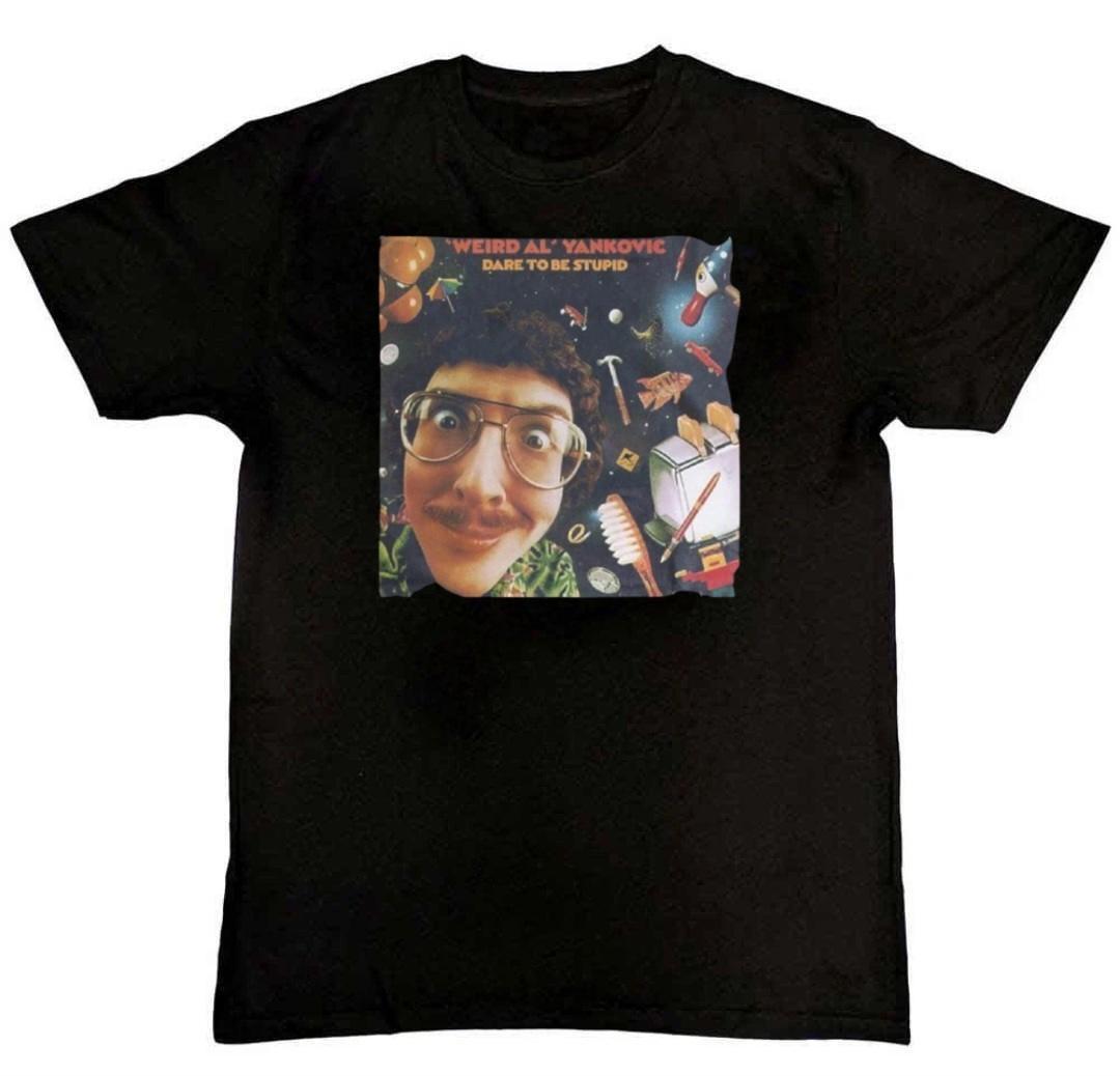 WEIRD AL YANKOVIC Dare To Be Stupid Mens T-Shirt S-4XL S