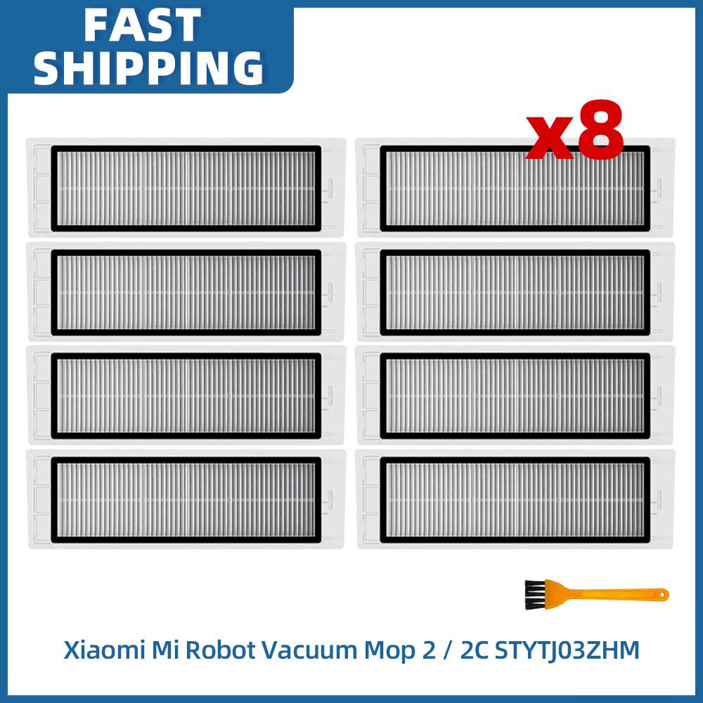Fit For Xiaomi Mijia Mop 2 STYTJ03ZHM / 1C / 1T / 2C Dreame F9 Parts Accessories Main Side Brush Hepa Filter Mop Rag Replacement
