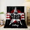 The Clash Star Design Blanket for all seasons blanket lunch break throw gift