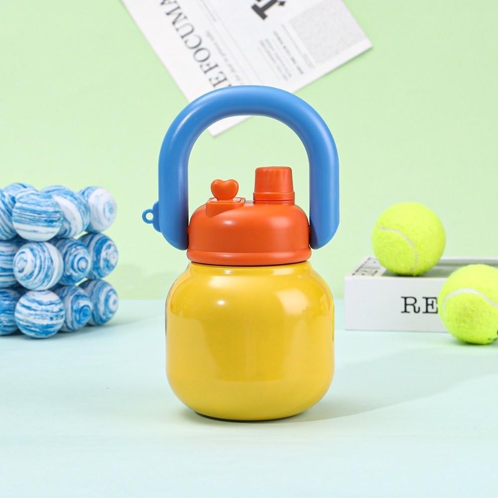 

Leak-proof Thermal Cup Stainless Steel Insulated Water Bottle Cute Student Straw Cup
