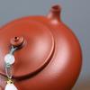 Hanjiang Zhu Ni Plain Inner Push Ball Hole Yixing Zisha Teapot Tea Set
