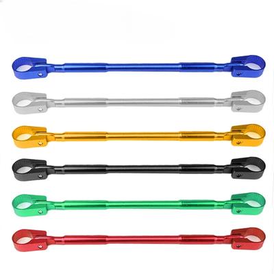 22mm Alloy Aluminum Motorcycle Handlebar Brace Crossbar Modified Strengthen Handle Bar Clamp Balance Beam Cross  Handlebar