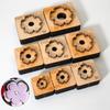 1PC 5-Petal Flower Leather Cutting Die, Semi-Round Blade Press Knife for DIY Leathercraft Floral Shapes