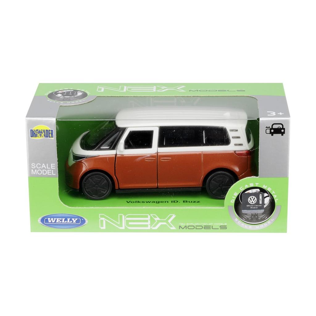 Model 1:34, VW ID BUZZ, White - Red