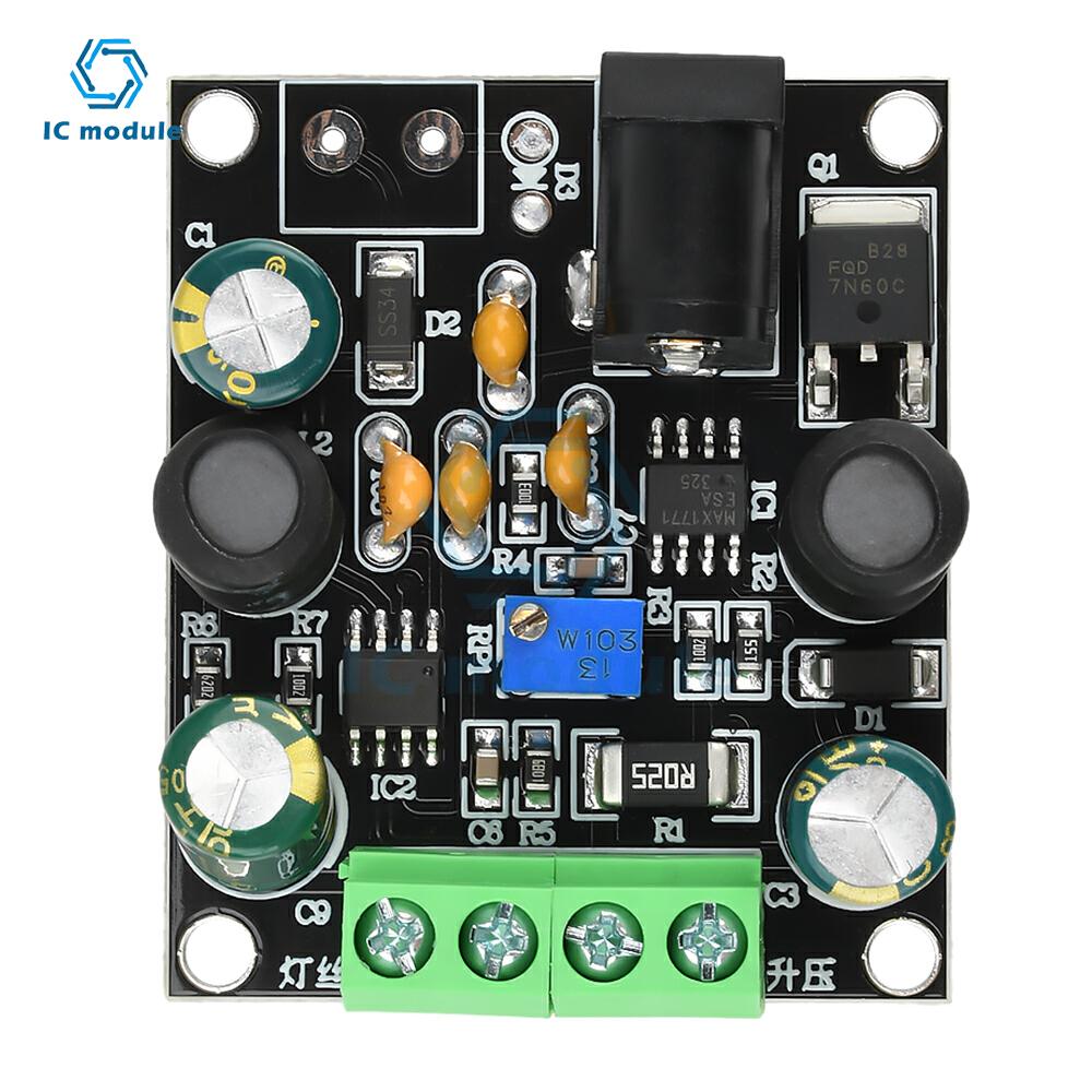 Nixie Tube Boost Power Module DC-DC 9-12V To 150-280V Output Voltage Adjustable Boost Module 6E1 6E2 6E5