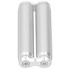 Hand Finger Massage Stress Relief Roller Alloy Fingertip Decompression Toy Silver