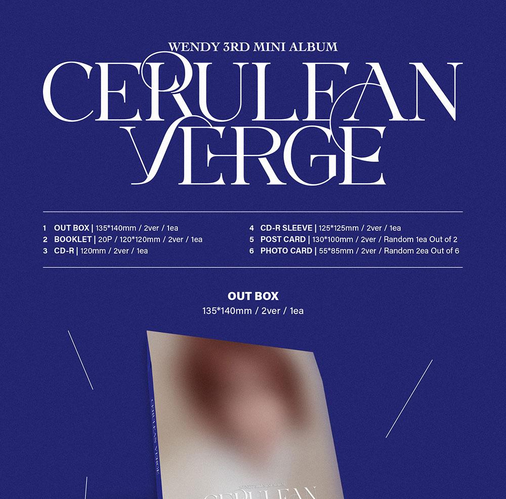 (Digipack ver.) WENDY (Roter Samt) [Cerulean Verge] 3. Mini-Album