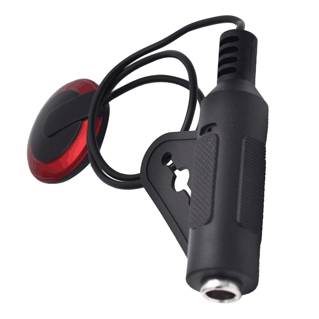 Piezo Contact Microphone Pickup Multifunctional Red Professional Guitar Pickup for Violin Ukulele