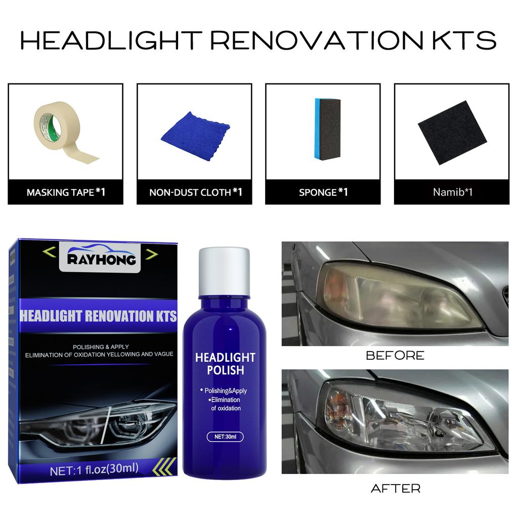 Car headlight repair fluid Car headlight coating renovation and repair agent, headlight crystal coating renovation and repair