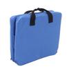 Thickened Anti Dirt Outdoor Seat Back Cushion Portable Folding Stadium Seat with Back Support for Camping Concert Blue