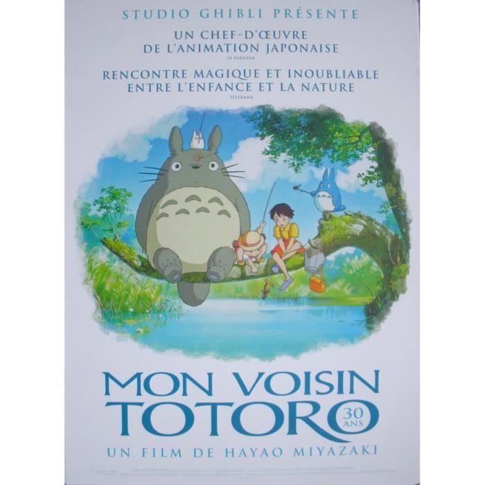 

MON VOISIN TOTORO Affiche Cinéma Originale Roulée Petit format 53x40cm Movie Poster MIYAZAKI