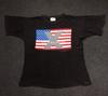Vintage Great Malcolm X 90s Usa Flag Promo Tour Rare T shirt