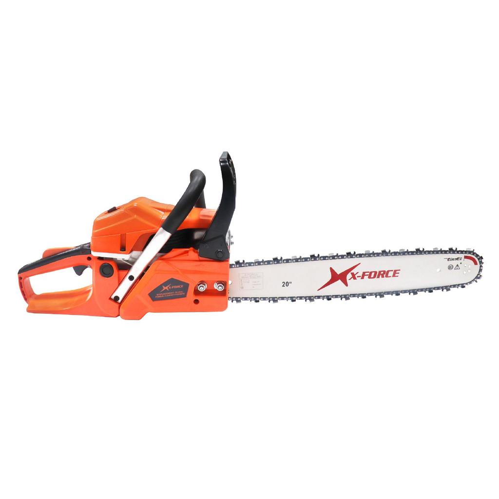 021A High-Power 2.55KW Two-Stroke Gas Chainsaw, 18/20-Inch Multi-Functional Logging Saw