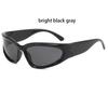Trendy Climbing Sunglasses Y2K Outdoor Sports Shades Millennium Futuristic Sun Glasses UV Protection Outdoors Climbing Eyewear