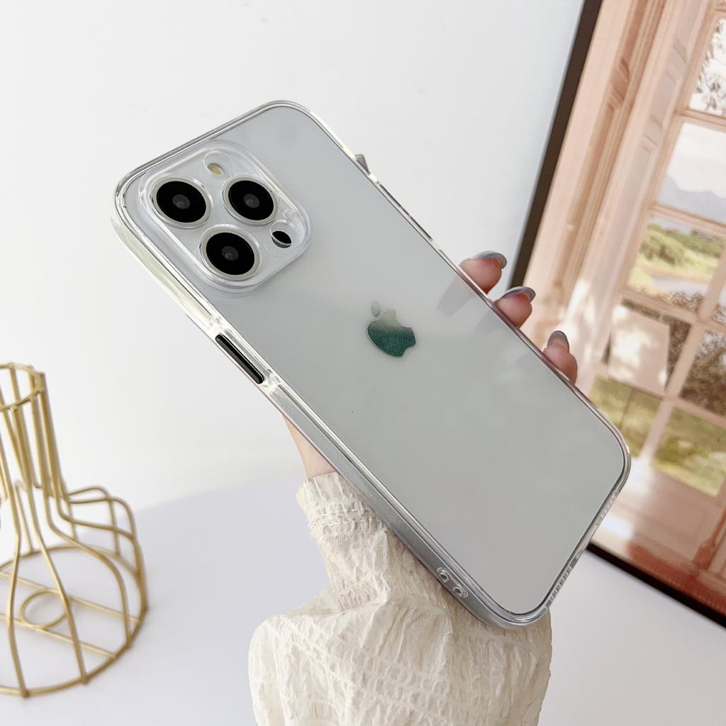 Applicable To IPhone15Promax Phone Case, Apple 14 Anti-slip Color Strip Protective Case, 13 Anti-drop Full Cover