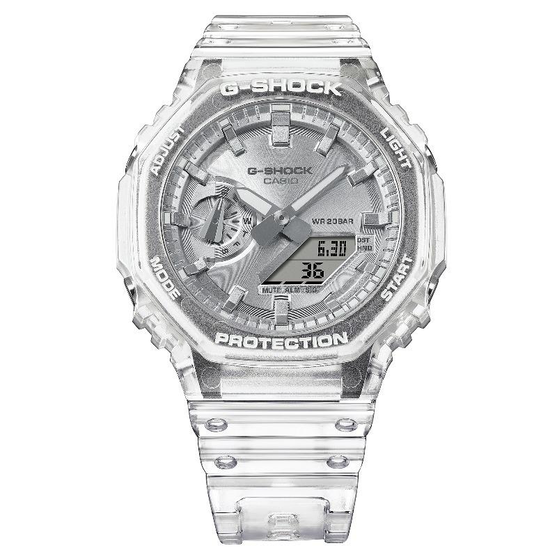 Casio G-SHOCK Men's Resin 200M Water Resistant Analog Shock Resistant Quartz Watch GA-2100BM-7A8