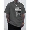 California Letter Printing Men's T-shirts Fashion Brand T-shirts Cotton Women's T-shirt Short Sleeves Tee Clothing