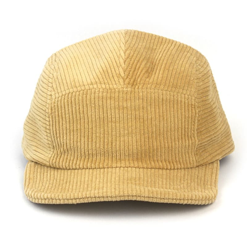Universal chemistry Wire Corduroy Beige Campcap - Big Size Camp Cap