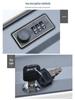 Creative Iron Book Safe: Password Protected Money Storage Box for Home or Office.