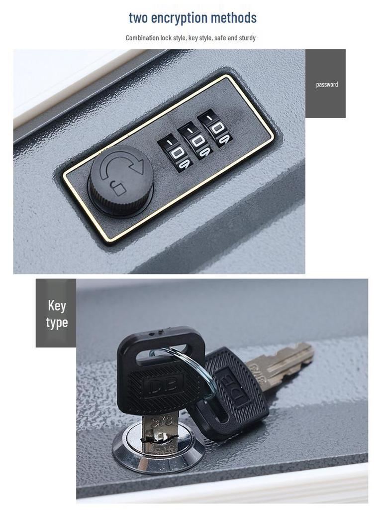 Creative Iron Book Safe: Password Protected Money Storage Box for Home or Office.