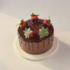 6 Inches Heightened High Simulation Cake Mode New Net Red European Fruit Birthday Fake Cake Plastic Window Sample Display