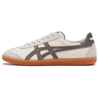 Tokuten Anti Slip Wear Resistant Low Top Skateboard Shoes Unisex Greige Sneakers 1183C086-102