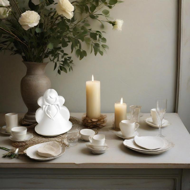 3D Angel Silicone Candle Molds Silicone Molds For Cake Decorating Cute Angel Girl Shape DIY Scented Candle Pendant Decoration