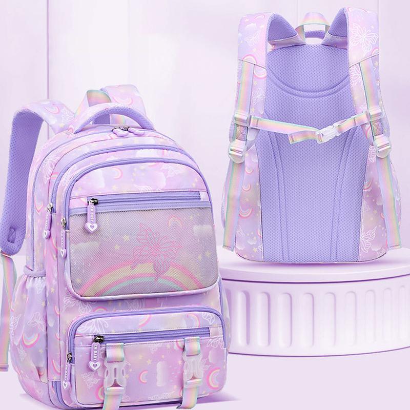 

Сумки для начальной школы, легкий детский рюкзак в стиле холодильника для девочек 1-3-6 классов Big