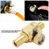 Drain Valve, Stainless Steel Drain Valve with Gasket Lever Clip, F124N FN