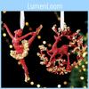 Creative Christmas Tree Snowflake Star Shaped Pendant Holiday Decoration Props For Seasonal Decor