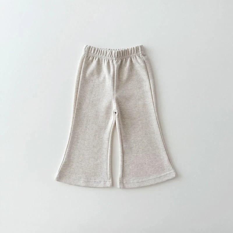 Autumn Girls' Bell Bottom Pants & Hoodie Set - Long Sleeve Embroidered Two-Piece for Baby & Little Girls