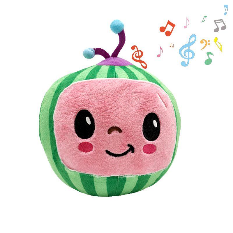 

Doll Kawaii Music Music Toys Soft Melon Baby Cartoon Plush Toy Stuffed Watermelon-WithMusic