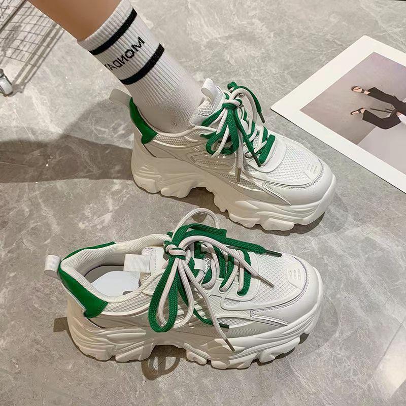 Daddy Shoes 22 Autumn and Winter New Muffin Single Shoes with Thick Soles Increase Height and Leisure