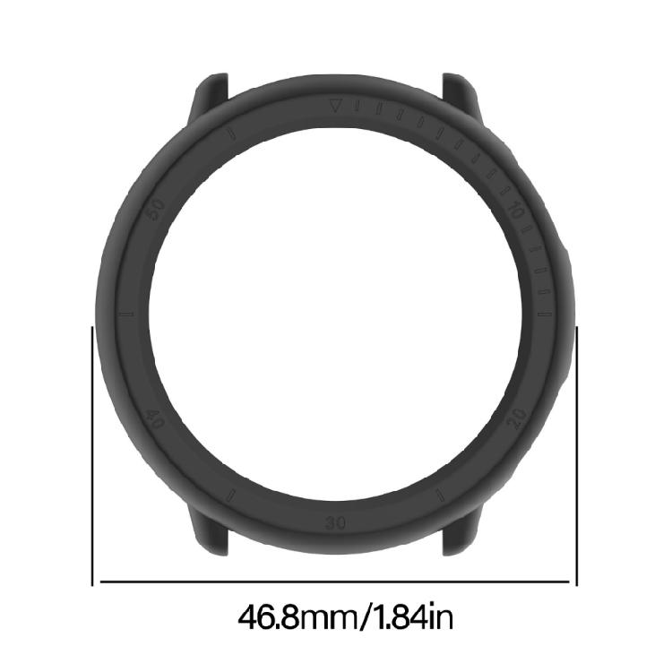 Half Wrap Enclosed Shell Watch Casing Protective Guard Shockproof Cover Hollowed Cutout for Active 2 A2437 Full Access