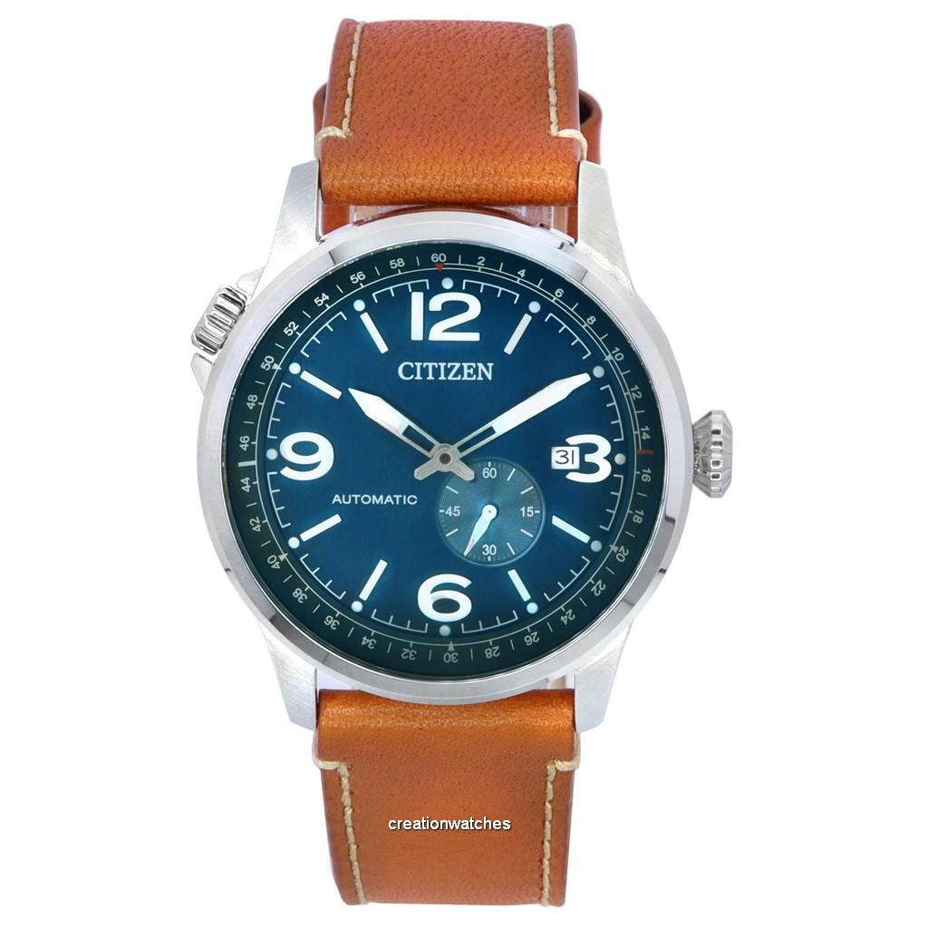 

Citizen Pilot Blue Dial Automatic NJ0140-25L 100M Мужские часы