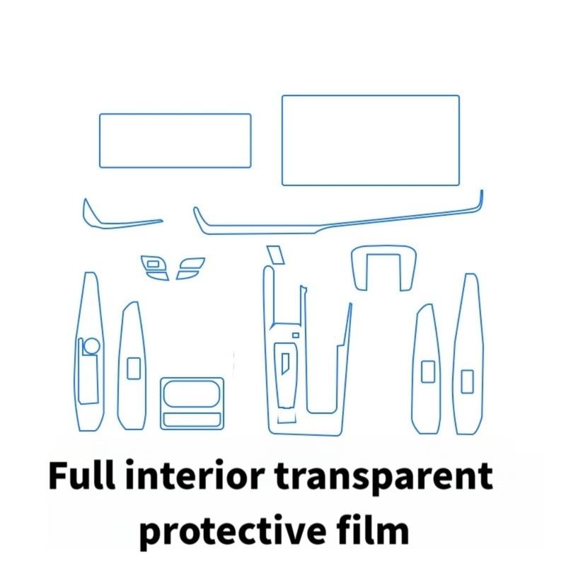 Pentru Camry 2024-2026 Accesorii Interioare Auto Panou de Bord Multimedia Navigație Film de Protecție Moale Transparent Anti-Zgârieturi