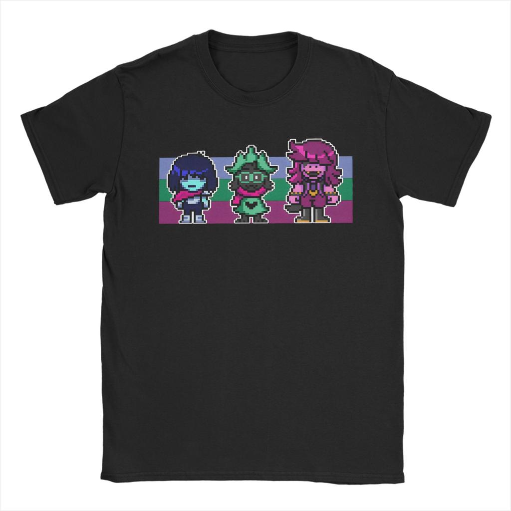 Deltarunes 100 Cotton T Shirt For Unisex Summer Ralsei Aesthetic T Shirts Oneck Popular Tee Shirt Oversized Design Tops